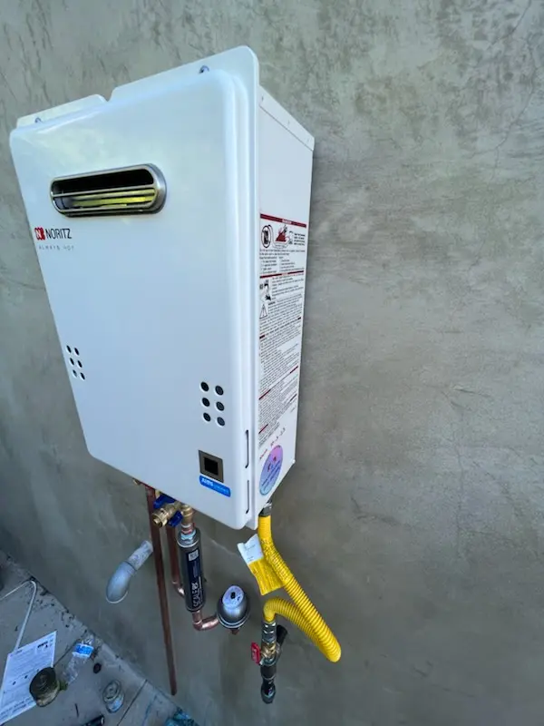 Tankless water heater installation for Brighton homes